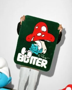 Lazy Floor Rug -Clothing General Store Butter Smurfs 14
