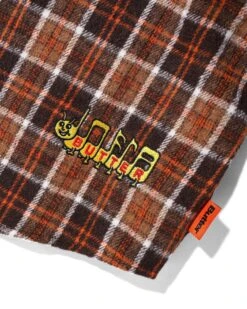 Caterpillar Flannel Shirt, Brown / Orange -Clothing General Store CaterpillarFlannelShirtBrown Orange5