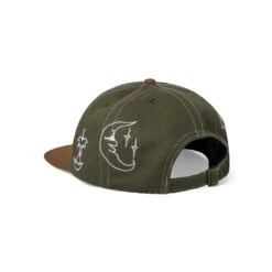 Critter 6 Panel Cap, Army / Brown 7 Critter 6 Panel Cap, Army / Brown -Clothing General Store Critter6PanelArmy Ochre3