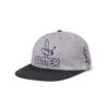 Critter 6 Panel Cap, Grey / Black -Clothing General Store Critter6PanelGrey Black1