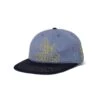 Critter 6 Panel Cap, Sky / Navy -Clothing General Store Critter6PanelSky Navy1