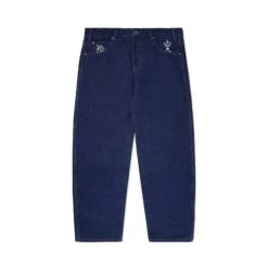 Critter Denim Jeans, Dark Indigo