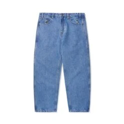 Critter Denim Jeans, Washed Indigo