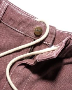 Washed Canvas Double Knee Pants, Brick -Clothing General Store DSC08309