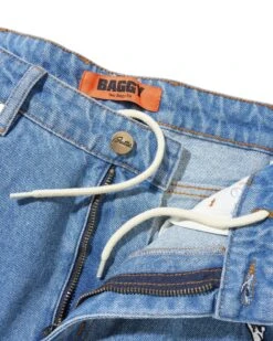 Fantasia Baggy Denim Jeans, Washed Indigo -Clothing General Store FantasiaBaggyDenimJeansWashedIndigo5