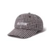 Gingham 6 Panel Cap, Brown / Navy 1 Gingham 6 Panel Cap, Brown / Navy -Clothing General Store Gingham6PanelCapBrown Navy1