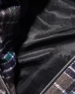 Grove Plaid Overshirt, Grey / Navy / Forest -Clothing General Store GrovePlaidOvershirtGrey Navy Forest3