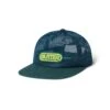 Mesh Shallow Snapback Cap, Forest -Clothing General Store MeshShallowSnapbackForest1