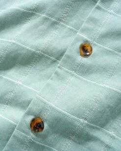 Pacific S/S Shirt, Pale Green -Clothing General Store PacificSSShirtPaleGreen3