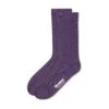 Pigment Dye Socks, Washed Mulberry 1 Pigment Dye Socks, Washed Mulberry -Clothing General Store PigmentDyedSocksPurple