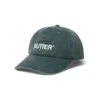 Rounded Logo 6 Panel Cap, Washed Jade