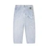 Scribble Denim Pants, Light Blue