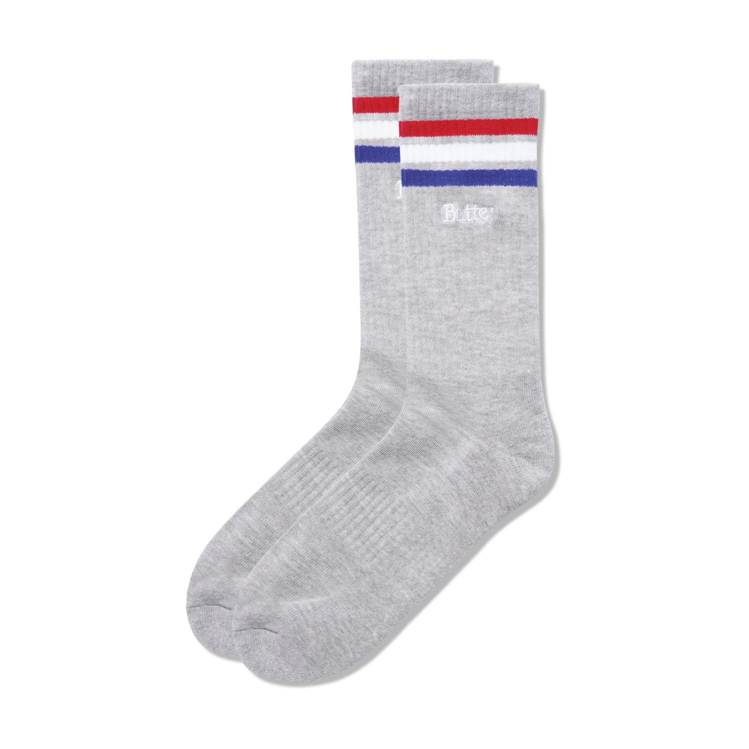 Stripe Socks, Grey 3 Stripe Socks, Grey