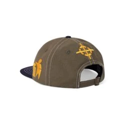 Symbols 6 Panel Cap, Army / Navy 9 Symbols 6 Panel Cap, Army / Navy -Clothing General Store Symbols6PanelCapArmy Navy3