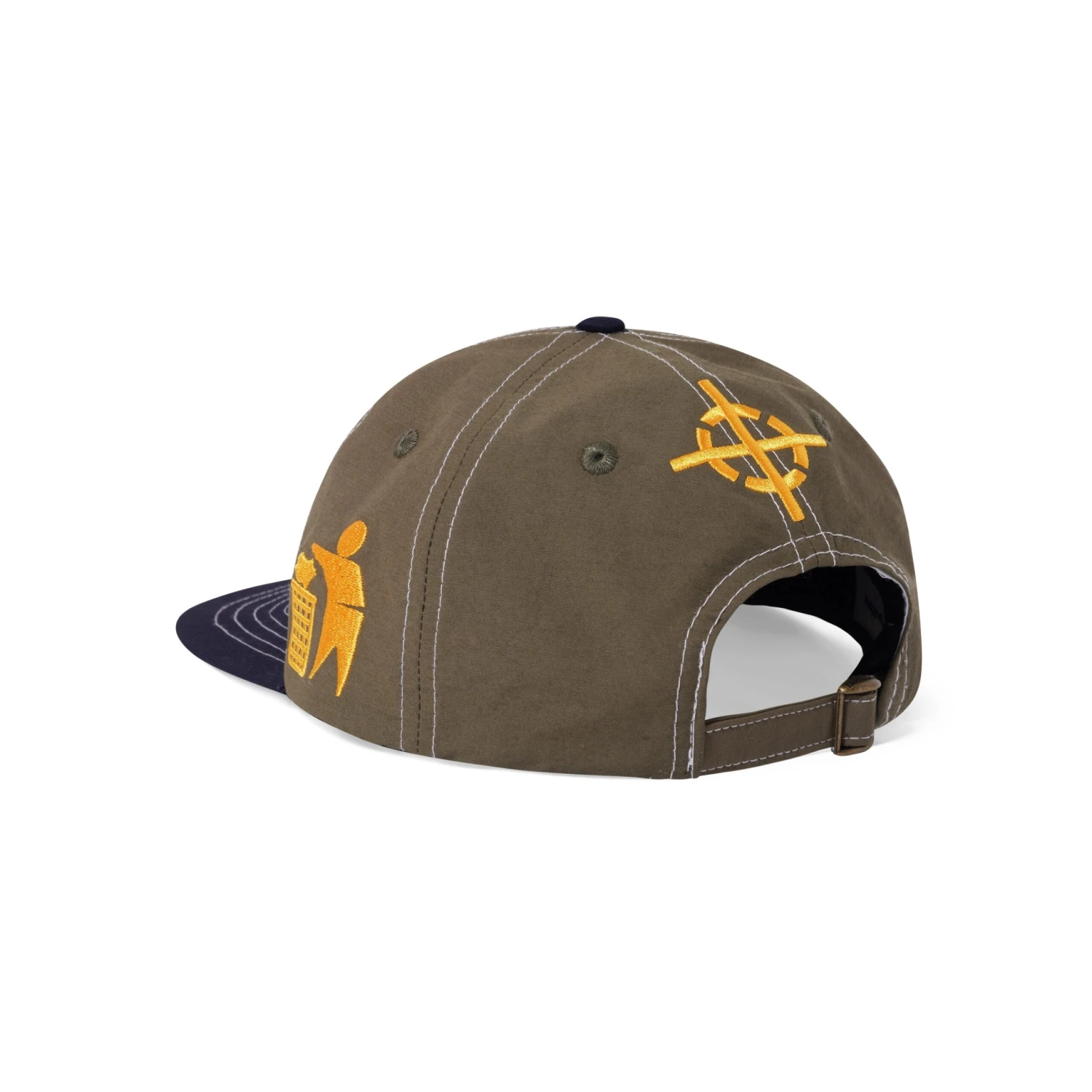Symbols 6 Panel Cap, Army / Navy 5 Symbols 6 Panel Cap, Army / Navy - Image 3