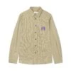 Terrain L/S Shirt, Cream / Forest -Clothing General Store TerrainLSShirtGreen Cream1