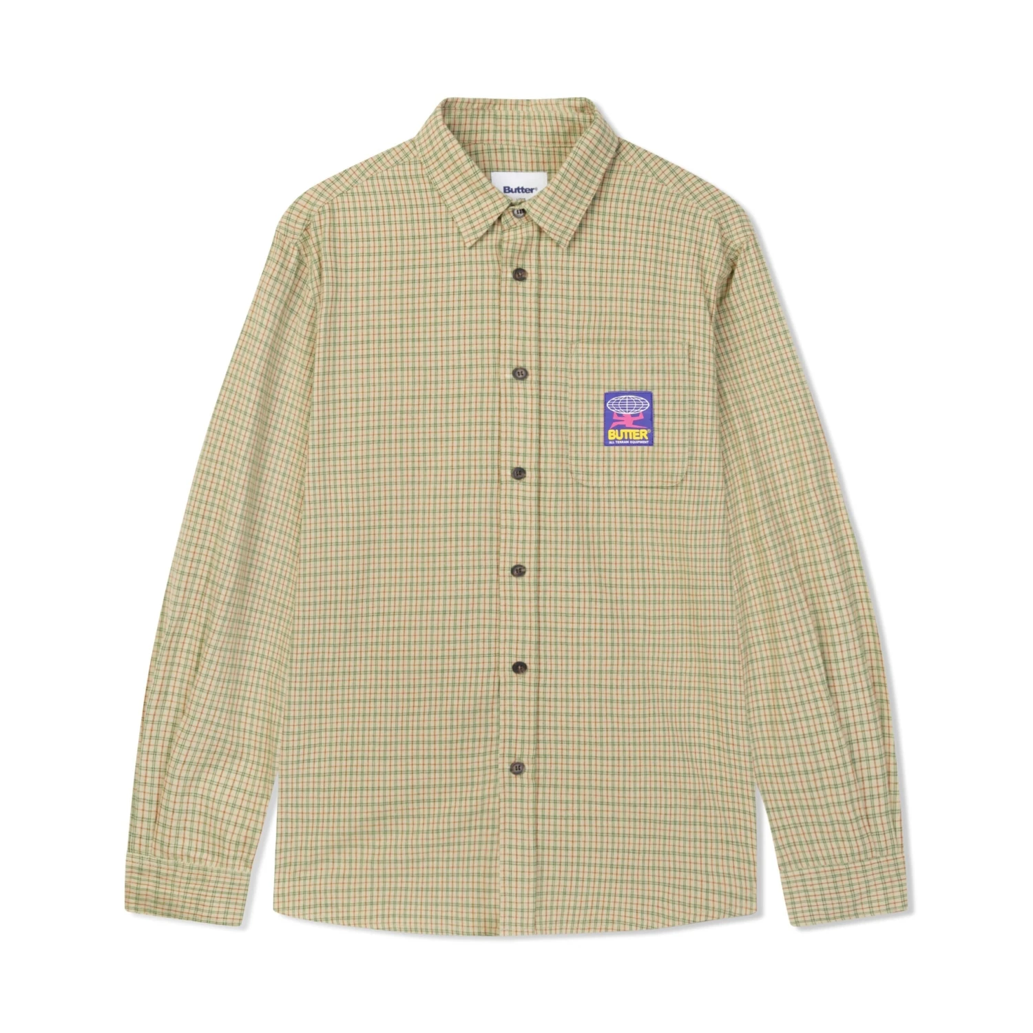 Terrain L/S Shirt, Cream / Forest 3 Terrain L/S Shirt, Cream / Forest