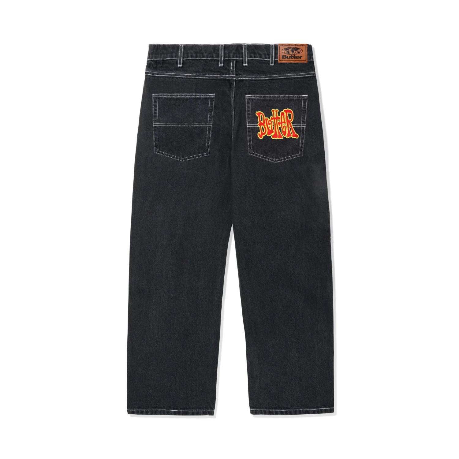 Tour Denim Jeans, Flat Black 4 Tour Denim Jeans, Flat Black - Image 2
