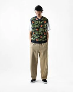 Wide Leg Pants, Khaki -Clothing General Store WEB OPT 0006 Butter Ecom Q223 D2 2399