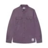 Washed Pocket L/S Shirt, Eggplant 2 Washed Pocket L/S Shirt, Eggplant -Clothing General Store WashedPocketLongSleeveShirtEggplant1