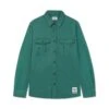 Washed Pocket L/S Shirt, Fern