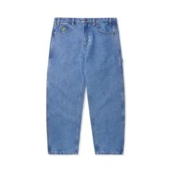 Weathergear Heavy Weight Denim Jeans, Washed Indigo