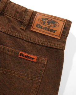 Web Denim Jeans, Brown -Clothing General Store WebDenimJeansBrown3