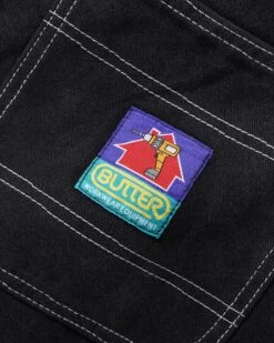 Work Double Knee Pants, Washed Black -Clothing General Store WorkDoubleKneePantsWashedBlack3