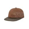 Yard 6 Panel Cap, Brown / Army -Clothing General Store Yard6PanelCapBrown Army