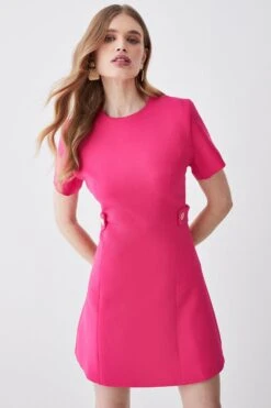 Karen Millen Compact Essential A Line Mini Dress